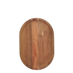 WOOD - BANDEJA OVAL ACACIA 30 X 12 X 2 CM