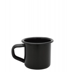 CANECA REVESTIDA 85ML PRETA