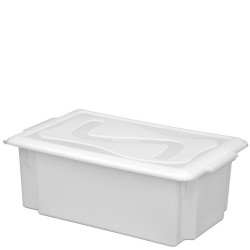 CAIXA ALTA 24L C/ TAMPA - 54,5 X 34 X 20 CM - EMPILHAVEL