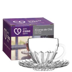 XICARA 185ML C/ PIRES JG C/ 06 PCS BRASILIANO