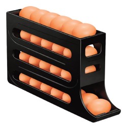 ORGANIZADOR AUTOMATICO 30 OVOS - PRETO