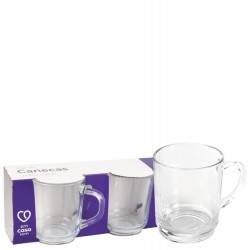 CANECA 250ML NEW COFFEE JG C/ 3PCS