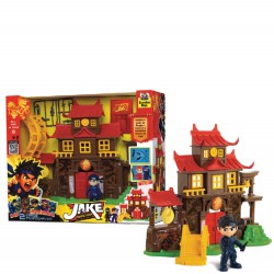 Jake - Dojo Do Dragão c/ 1 Personagem 44x15x37,5 cm