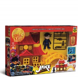 JAKE - DOJO SIMPLES C/ 1 PERSONAGEM E 2 CARDS