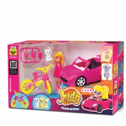 JUDY - CARRO ESPORTIVO C/ PET E BICICLETA