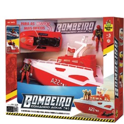 BARCO / IATE - BOMBEIRO C/ JET SKI E 2 PERSONAGENS