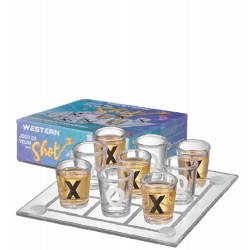 TOY - JOGO DA VELHA SHOT DRINK 13 X 13CM