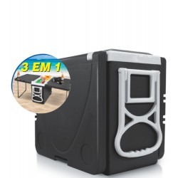 CAIXA TERMICA 32L - 3 EM 1 PRETA