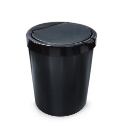 LIXEIRA 10L PRETA CLICK