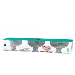 PAULISTA TACA P/ SORVETE 400 ML - JG C/ 03 PCS