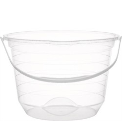 BALDE 7,5 LTS TRANSPARENTE GRADUADO