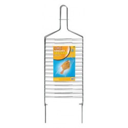 GRELHA DUPLA ABAULADA PEQUENA  61 X 20 CM