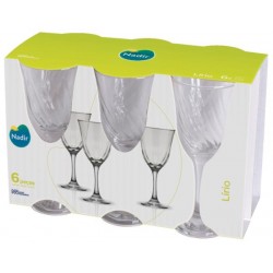 LIRIO TACA P/ AGUA 365 ML - JG C/ 06 PCS