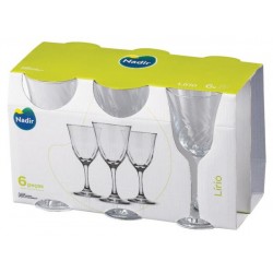 LIRIO TACA P/ VINHO 250 ML - JG C/ 06 PCS